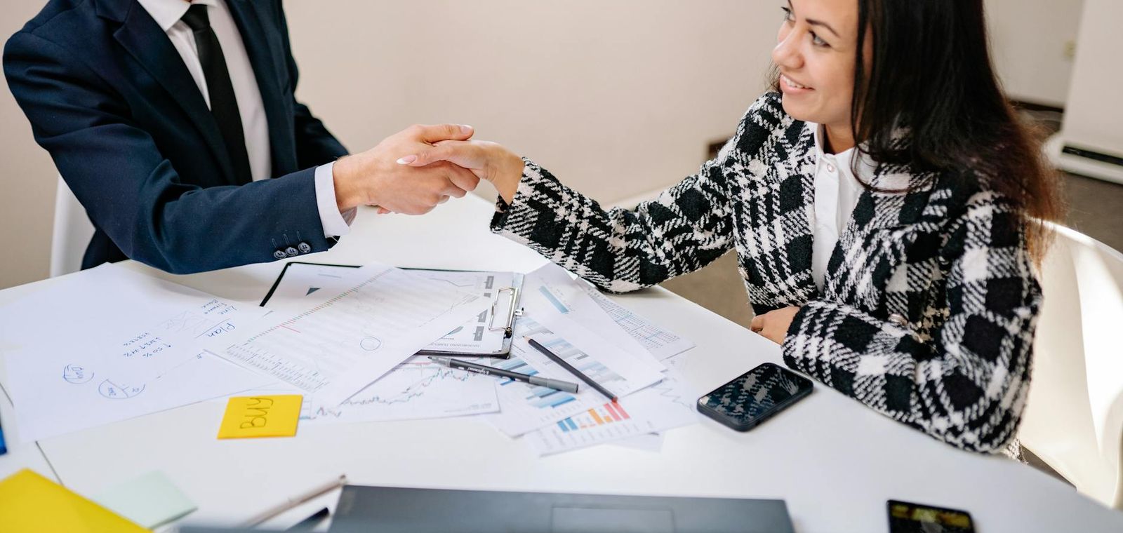 Business consultation and paperwork