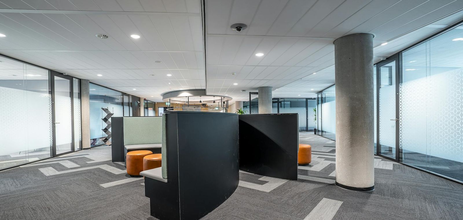 Modern corporate office and workspace