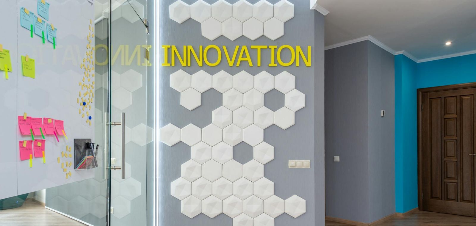 Modern corporate office and workspace