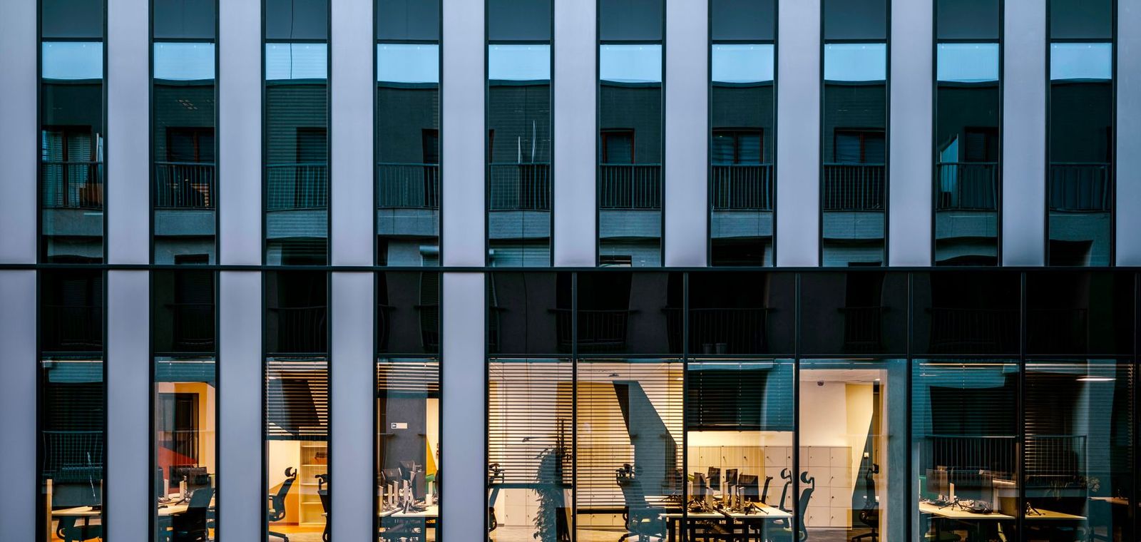 Modern corporate office and workspace