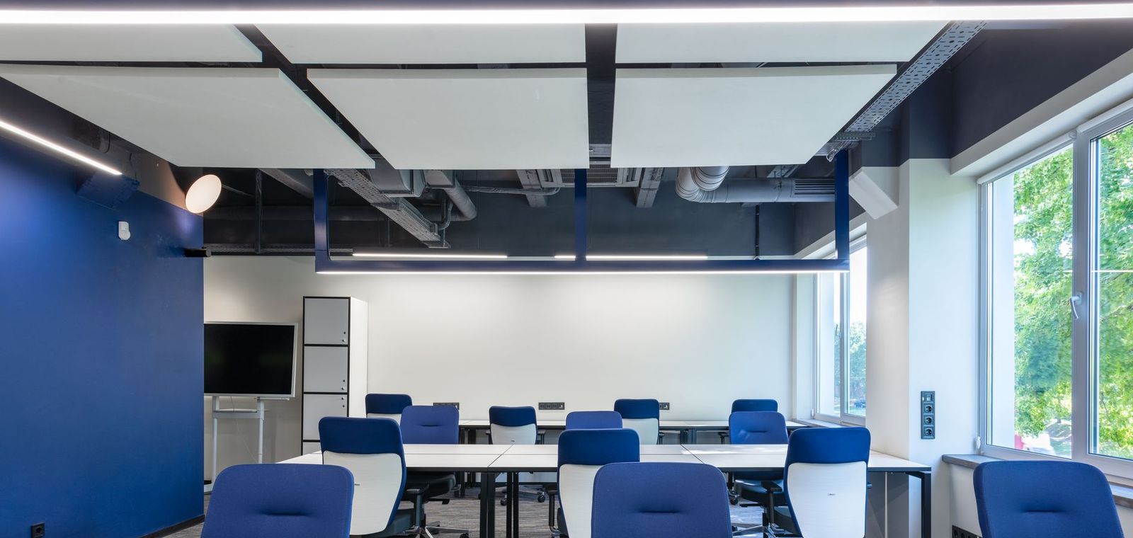Modern corporate office and workspace