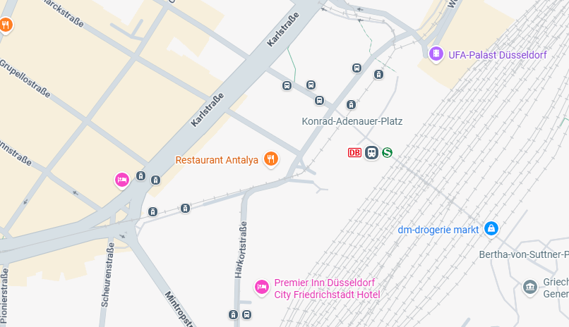 Company location map